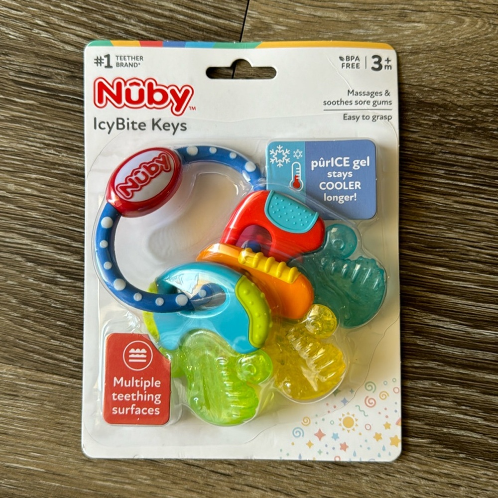 Nuby IcyBite Keys Teether